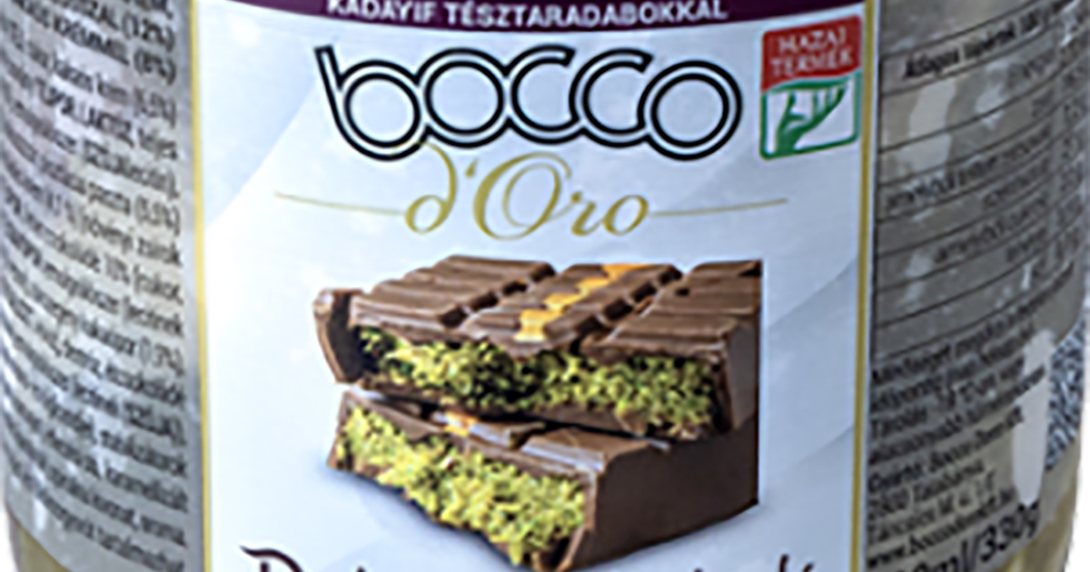 Dubai csokoládé jégkrém visszahívás