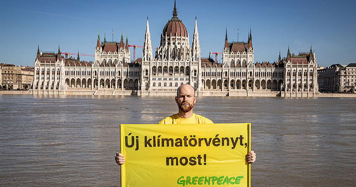 klímatörvény GreenPeace