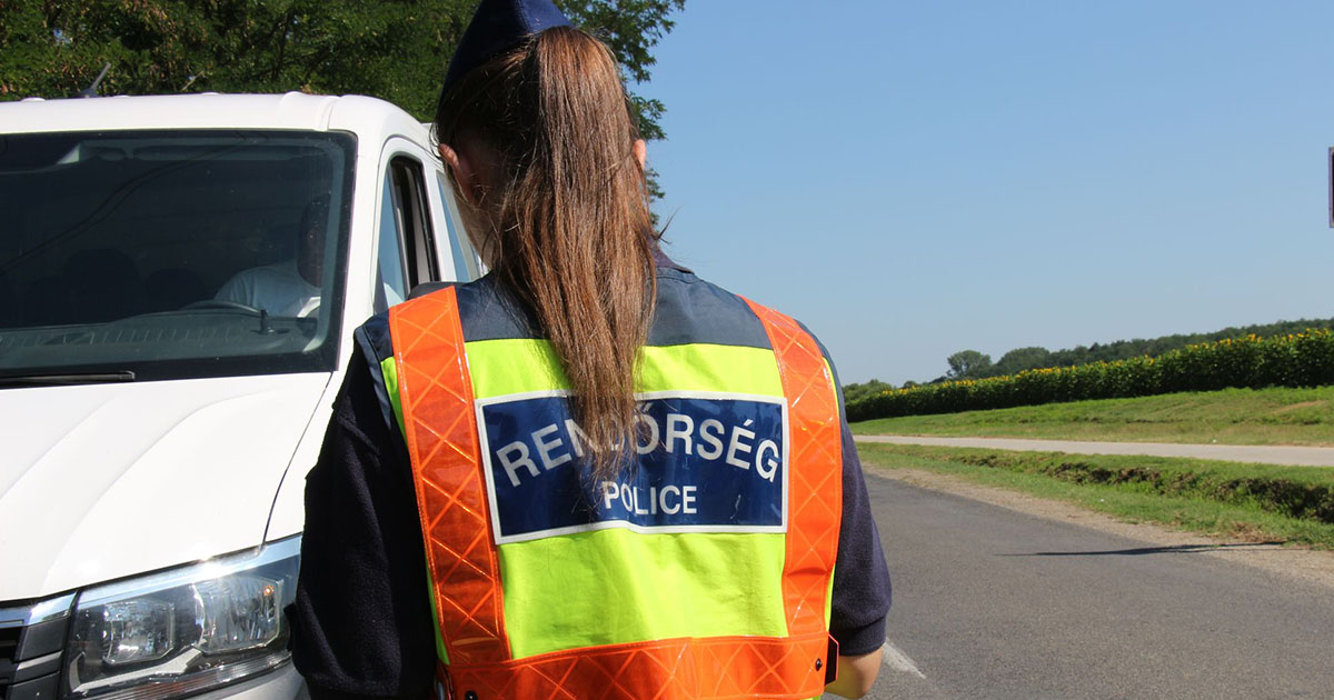 rendőrségi razzia Vác
