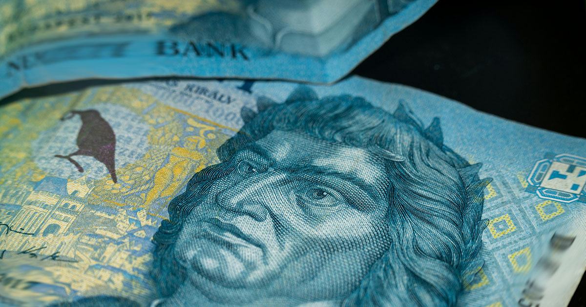 magyar forint készpénz